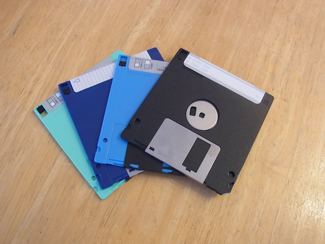 広島のお客様　ワープロのフロッピー　パソコンデータに変換