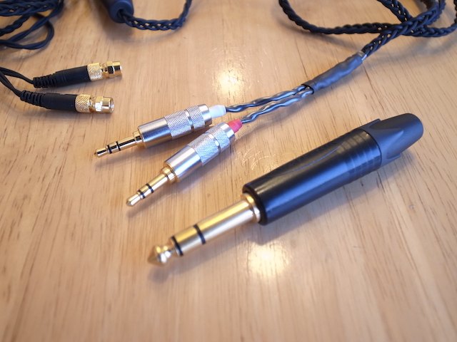 東京のお客様　ヘッドホン修理/ケーブル制作/カスタム