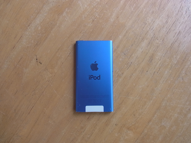 岡山市のお客様　iPod nano7バッテリー交換　宅配キットで簡単修理