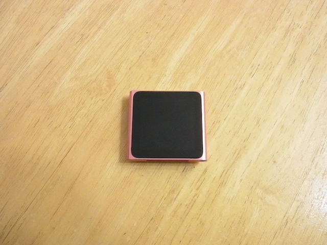 新橋のお客様　iPod nano6スリープボタン故障　宅配キットで簡単修理