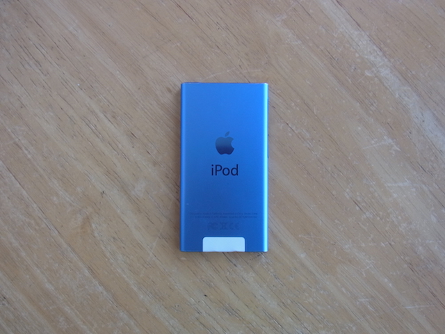 岡崎市のお客様　iPod nano7修理のご案内　宅配キットで簡単修理