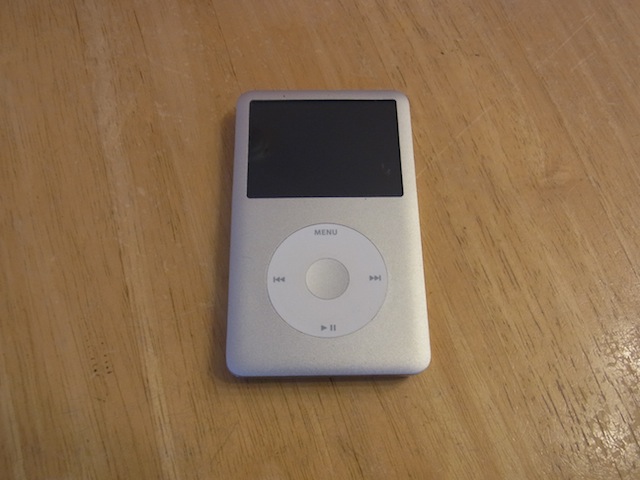 iPod classic修理/大容量化　木更津　宅配キットで宅配修理