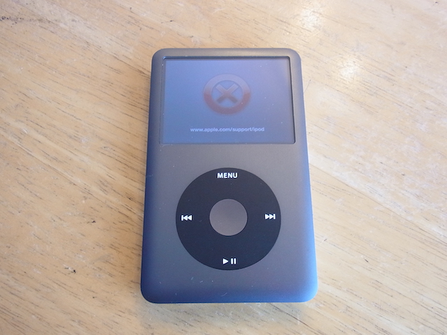 iPod classic修理/大容量化　下北沢　宅配キットで宅配修理