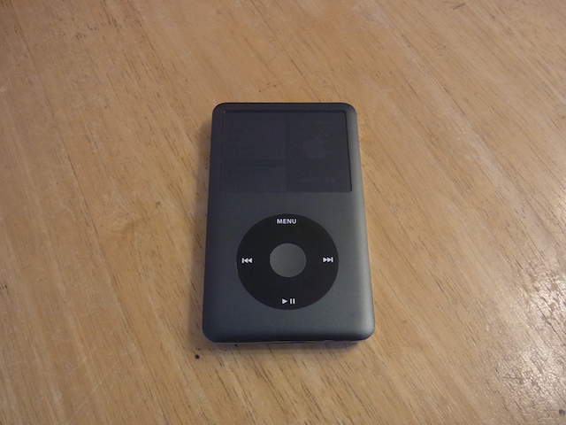 iPod classic修理/大容量化　調布から持ち込み修理 