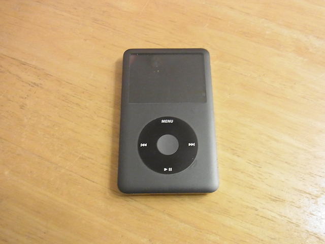 iPod classic修理/大容量化　立川　宅配キットで宅配修理 