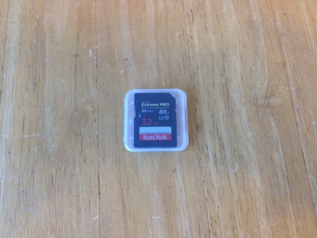 中野からご来店　SDカードデータ消去/データ復元