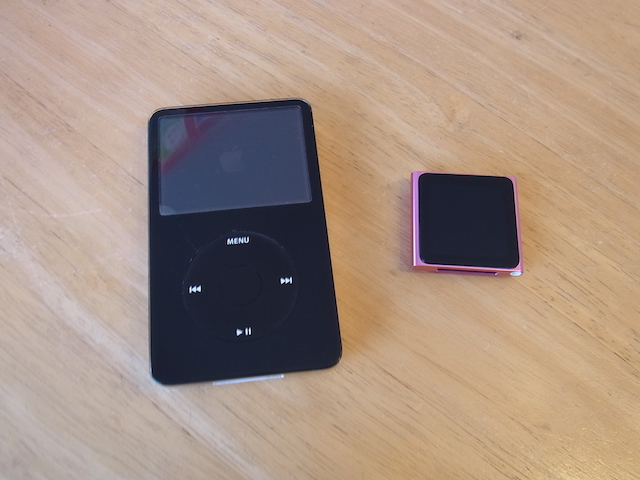 iPod nano6/iPod classic故障　川崎　宅配キットで宅配修理