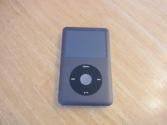 iPod classic 同期不良/大容量化　川崎　宅配キットで宅配修理