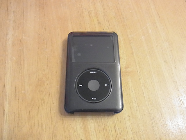 中野のお客様　iPod classicデータ取り出し　宅配キットで簡単修理