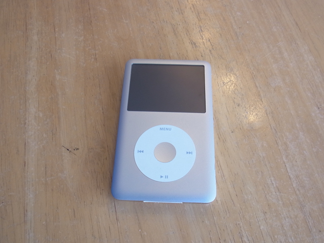 iPod classic HDD異音/大容量化　長岡市　宅配キットで宅配修理