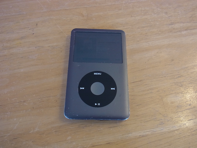 iPod classic 同期不良/大容量化　清瀬市　宅配キットで宅配修理