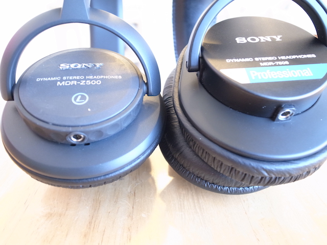ソニーのヘッドホンの修理や脱着カスタム　川崎のお客様