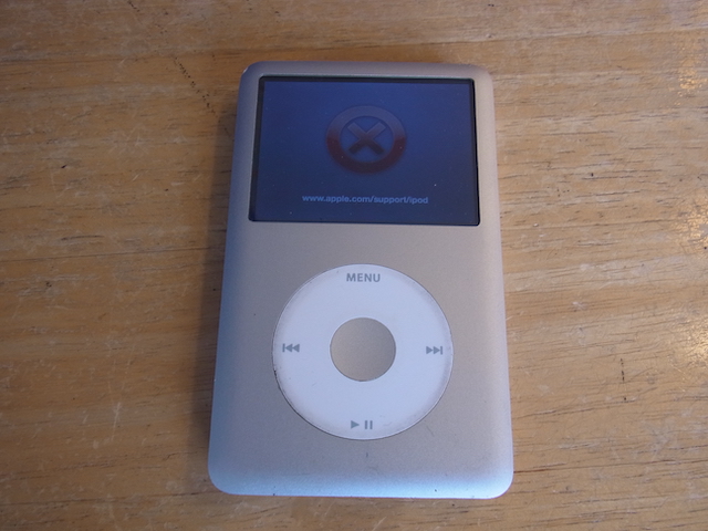 川崎のお客様　iPod classicの大容量化 簡単宅配キット