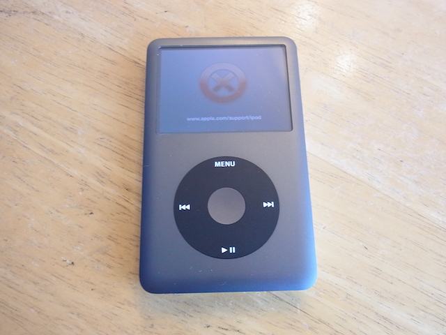 iPod classic HDD故障/大容量化　鶴見のお客様　 