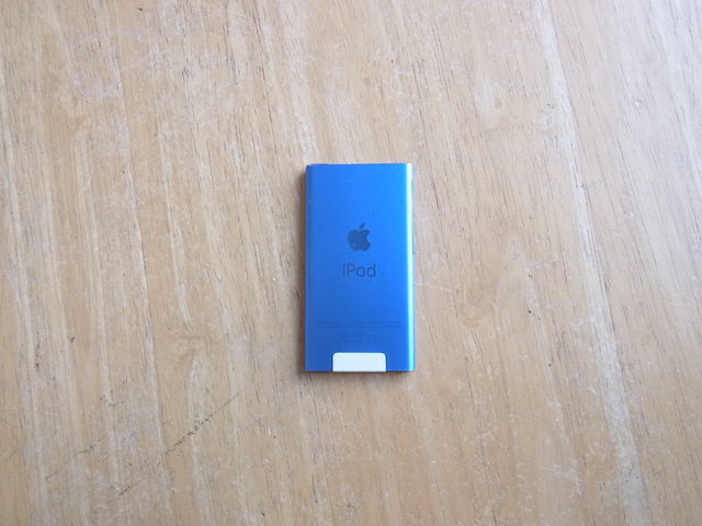 iPod nano7バッテリー交換　東松山市のお客様　宅配キットで簡単修理
