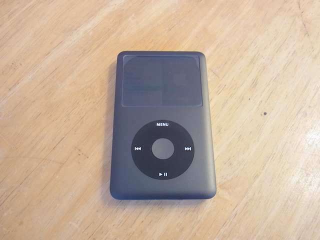 iPod classic音楽データの取り出し　生駒市のお客様　宅配キット発送