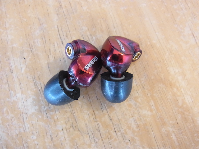 SHUREのイヤホンの修理やMMCX化　池袋のお客様　宅配キットで簡単修理