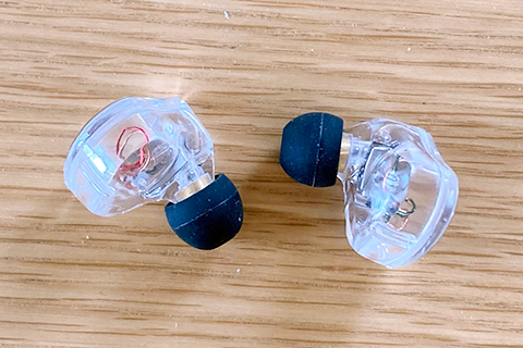 仙台のお客様　イヤホンシェル故障/ユニバーサルシェルでのリモールド