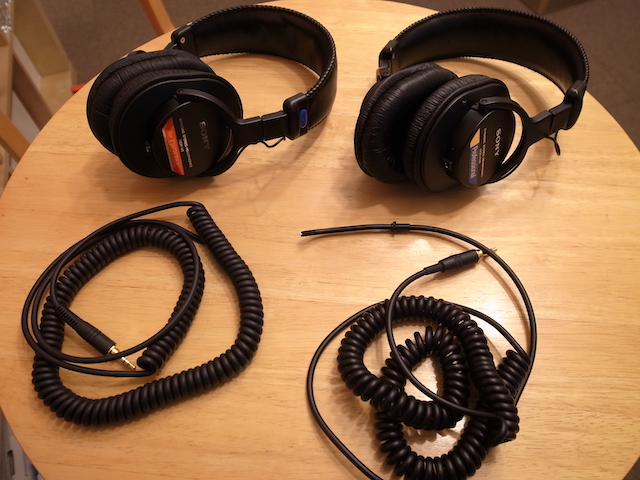 ソニーヘッドホン脱着カスタム 浜松から