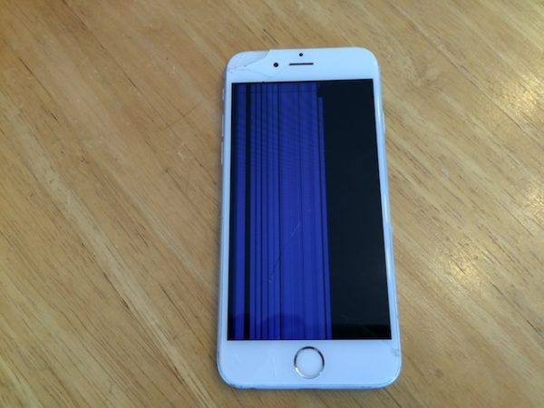 iphone6画面割れ修理 所沢市のお客様