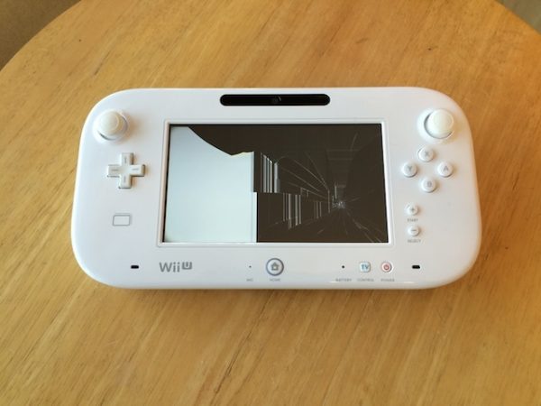 WiiUのゲームパッド液晶修理 所沢のお客様