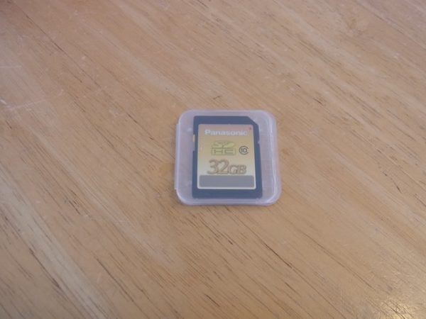 SDカード　エラーメッセージ・データ復旧　あきる野市のお客様