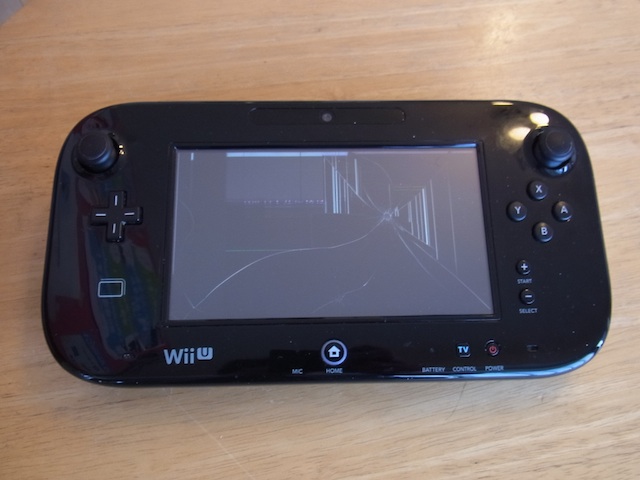 新所沢でWii Uのgamepad/iphone6画面割れ修理やってます！