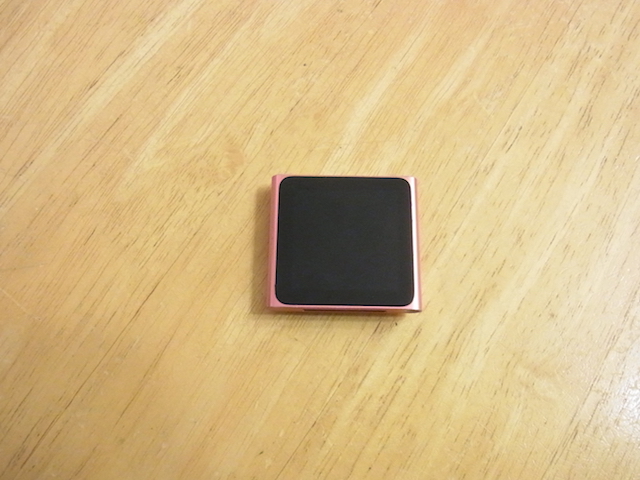 所沢のお客様　iPod nano6電源ボタン修理受付
