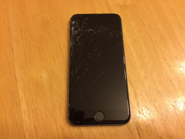 iphone6液晶交換修理　新所沢のお客様