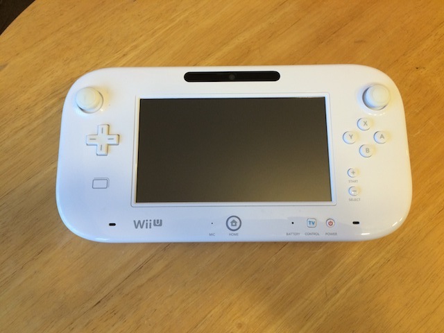 WiiUのゲームパッド液晶修理　所沢のお客様