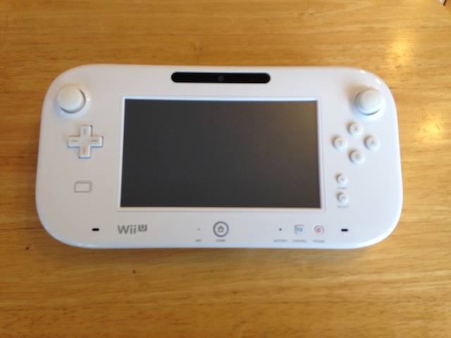 Wii Uのgamepad/iphone6/ipad air修理　新所沢のお客様